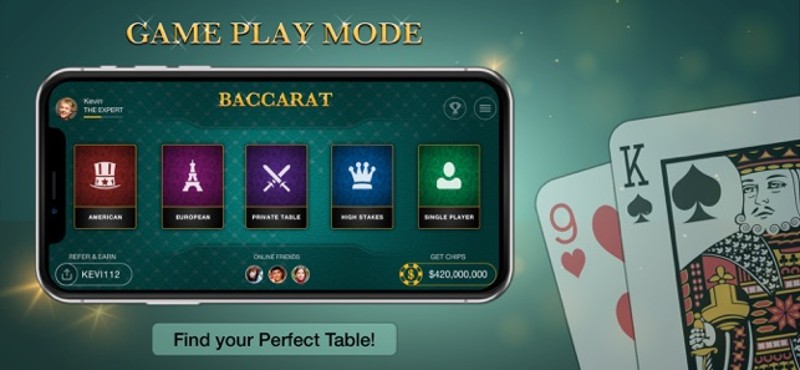 Baccarat 42 screenshot