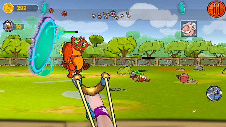 Chicken Coop Invaders screenshot