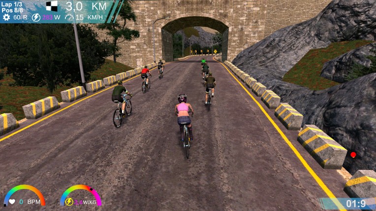 CyclingArcadeRaceSimulator screenshot