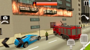 Firefighter Truck Simulator 3D Image