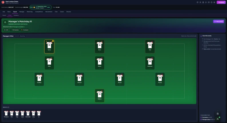 Football Boardroom Image