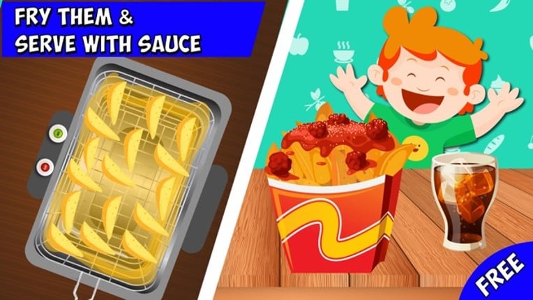 French Fries Maker-Free learn this Amazing & Crazy Cooking with your best friends at home Image