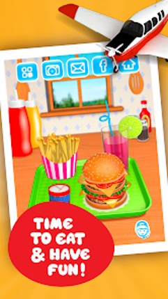 Burger Deluxe - Cooking Games screenshot