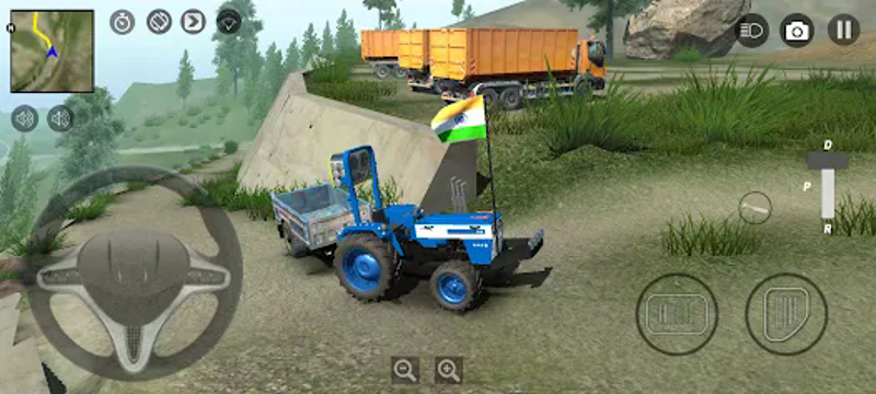 Indian Tractor Simulator Game screenshot