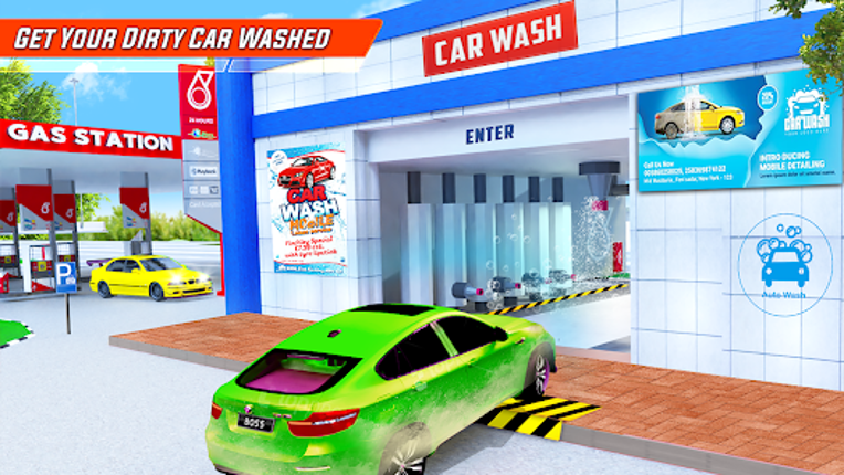 Petrol Gas Station: Car Games screenshot