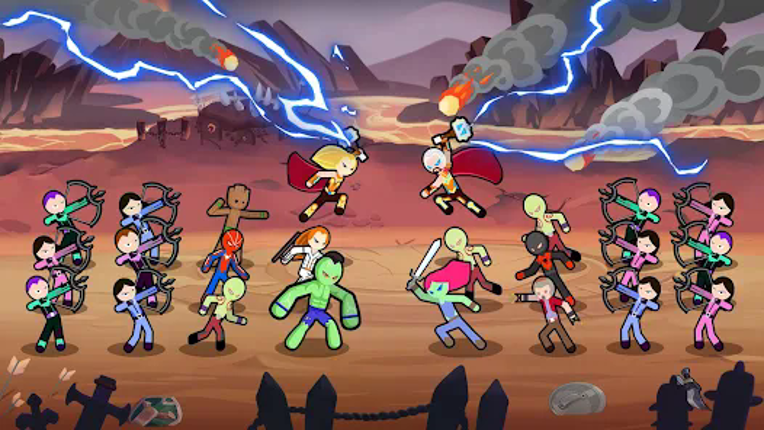 Epic Hero Wars - stick fight Image