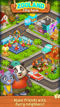 Farm Zoo Happy Day in Pet City screenshot