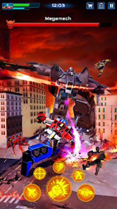 Robot City War: Car Transform screenshot