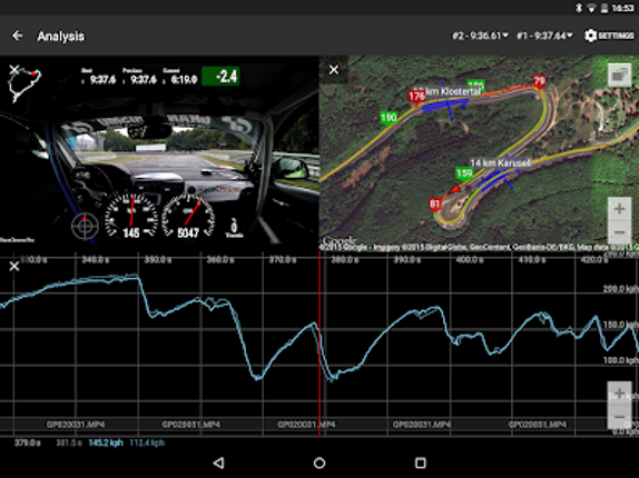 RaceChrono Pro screenshot