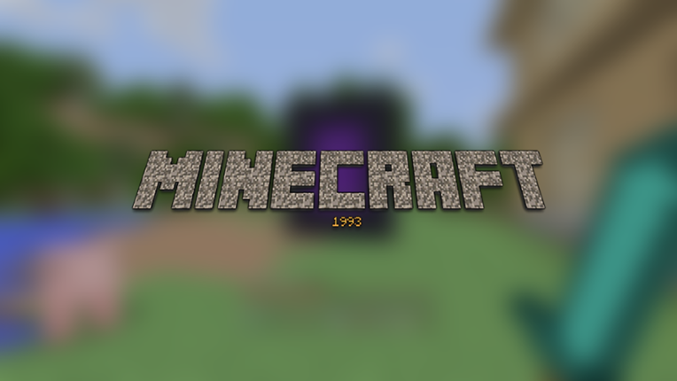 Minecraft 1993 (FANMADE) Game Cover