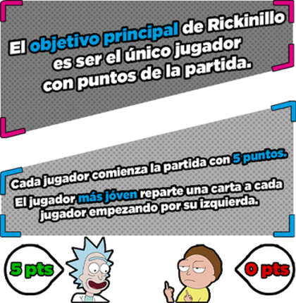 Rickinillo Juego de Cartas Image