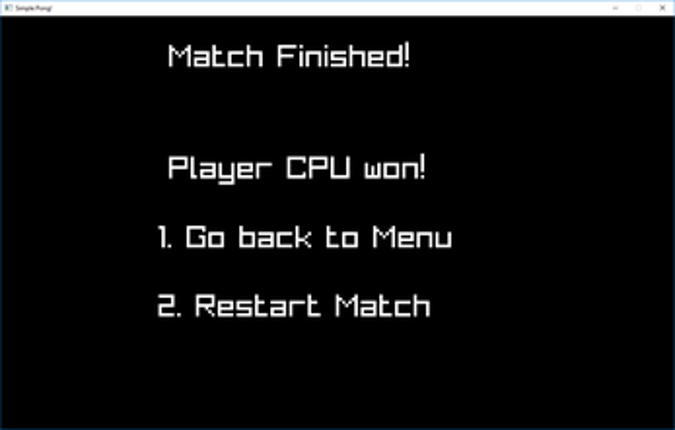 Simple! Pong [SIGIL] screenshot