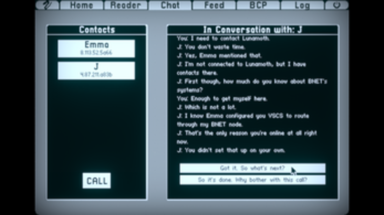 VSCS-II screenshot