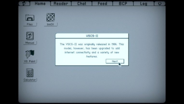 VSCS-II screenshot