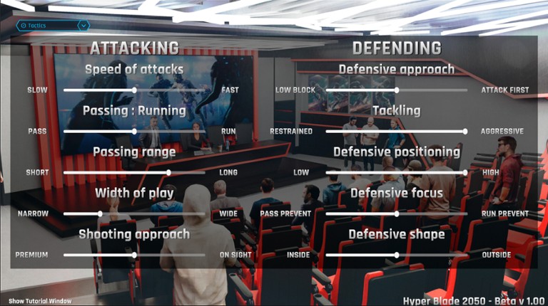 HyperBlade 2050 - Dystopian Sports Manager screenshot