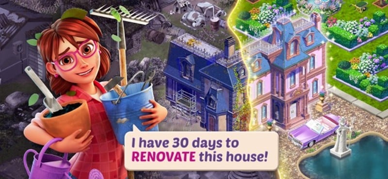 Lily’s Garden: Match & Design screenshot