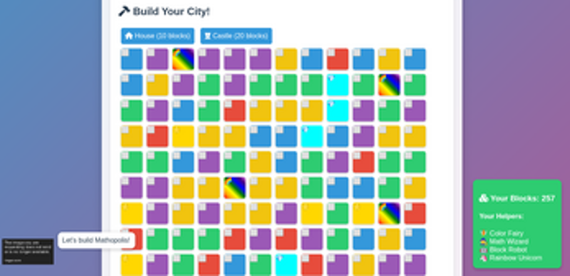 Mathopolis: Build & Brighten! screenshot