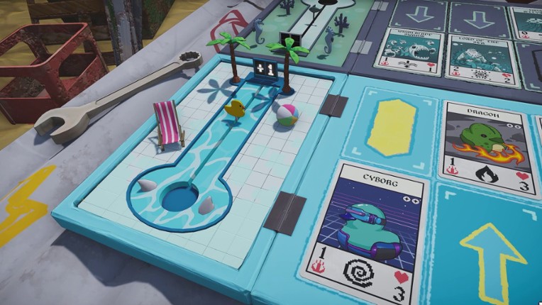 Placid Plastic Deck: A Quiet Quest screenshot