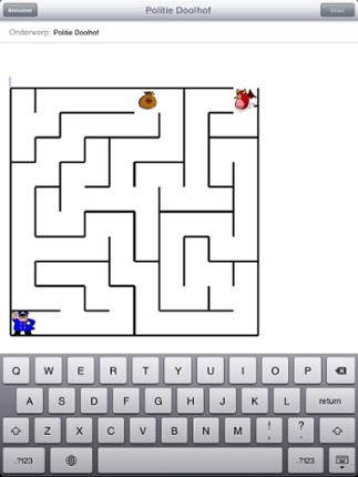 Police and Robber Maze (catch the money before the crook) screenshot