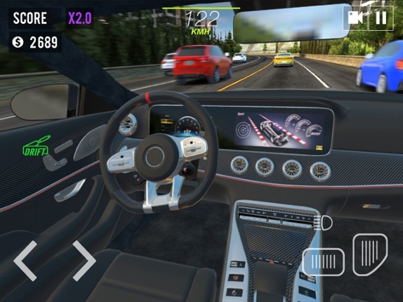 Racing in Car 2021 screenshot