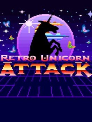 Retro Unicorn Attack Image