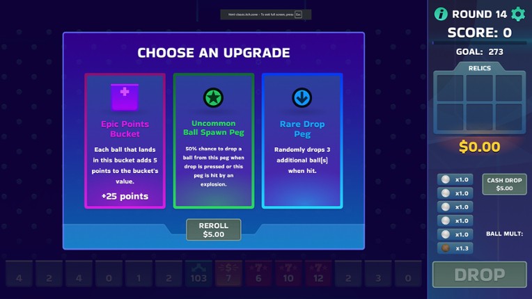 Scorefall screenshot