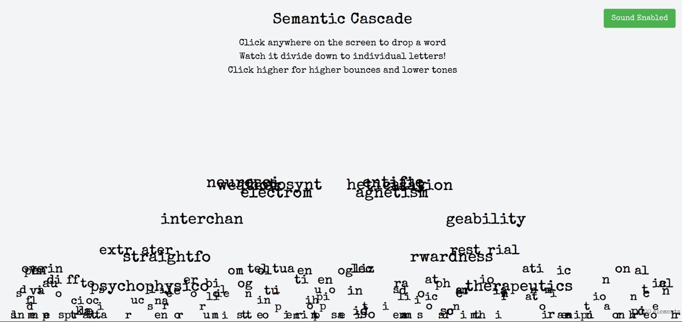 Games like Semantic Cascade