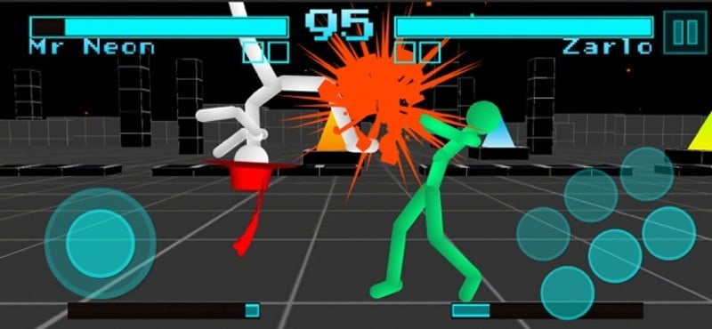 Stickman Fight: Neon Warriors screenshot