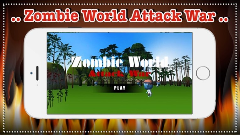 Zombie World Attack War - cool game adventure strategy screenshot