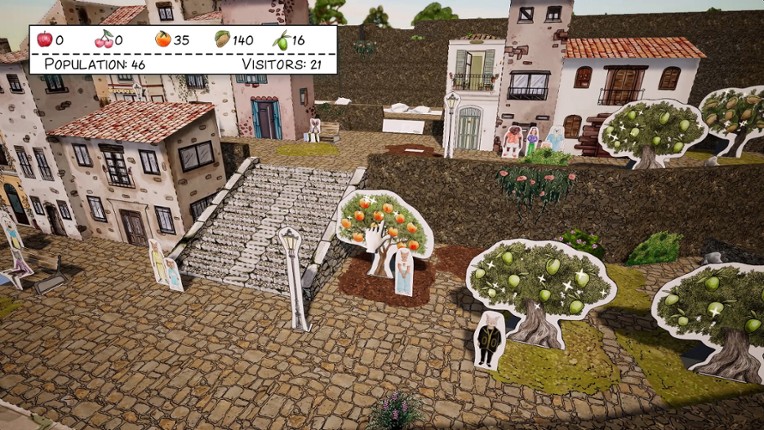 Cutout Village screenshot