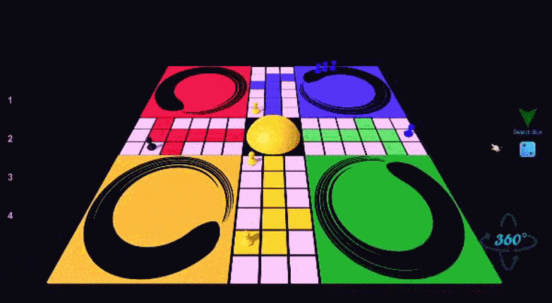Dice Battle: 3D Board Game Image