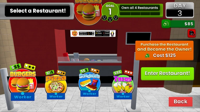 Fast Food Entrepreneur screenshot