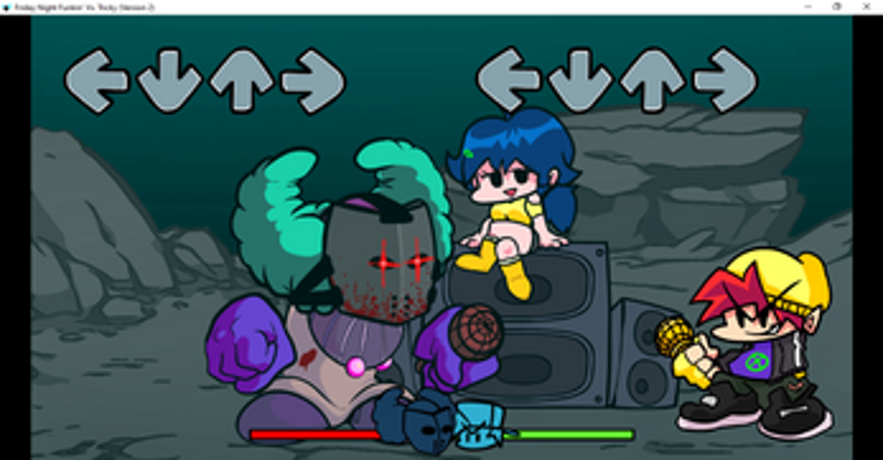 Friday Night Funkin VS Tricky B-side v2 Image