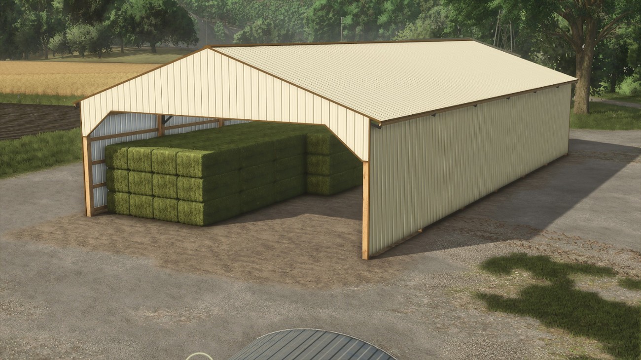 Games like FS25 40x84 Hay Shed