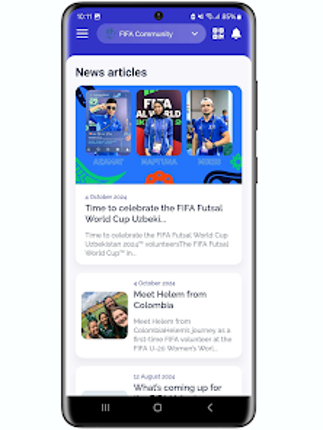 FIFA Volunteer Community screenshot