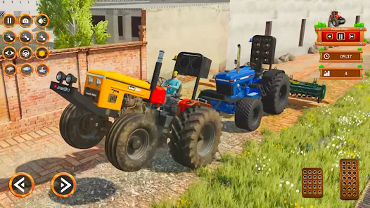 Farming Game: Indian Tractor Image