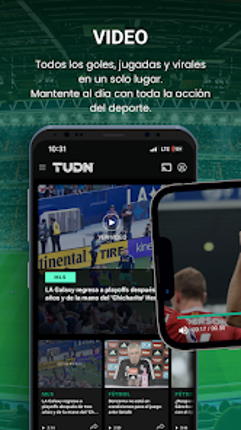 TUDN: TU Deportes Network screenshot