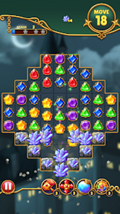 Jewels Mystery: Match 3 Puzzle screenshot