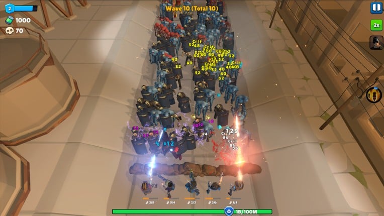 Idle Zombie Wave: Premium screenshot