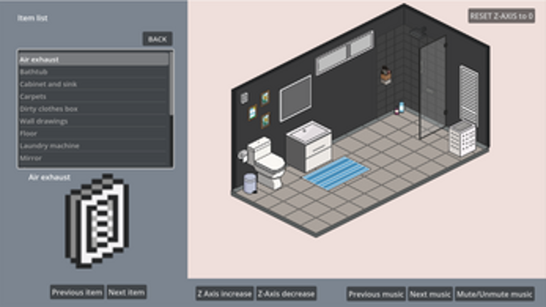 Isometric room maker (Asset pack in description) screenshot