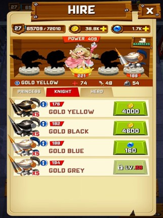 Kingdom Strike : Heroes screenshot