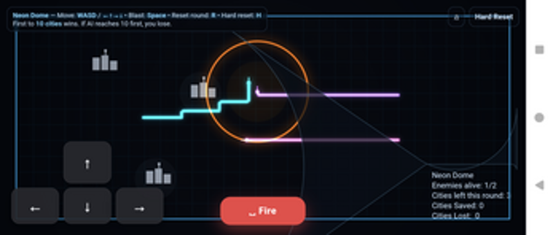 Neon Dome Survival Image