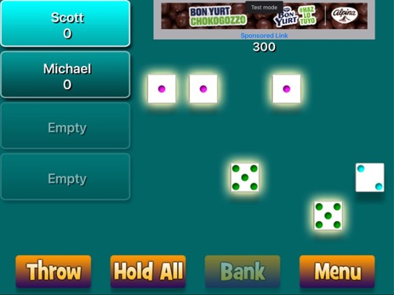 Original Farkle screenshot