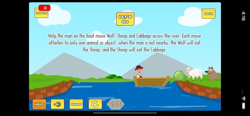 River Crossing Puzzle Image