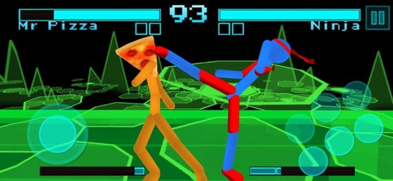 Stickman Fight: Neon Warriors screenshot