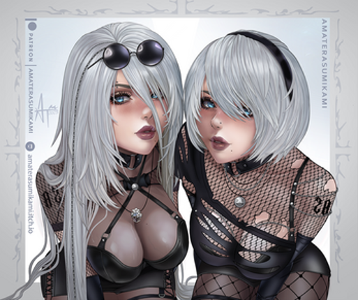 A2 and 2B Bunny/ Gothic Version Image