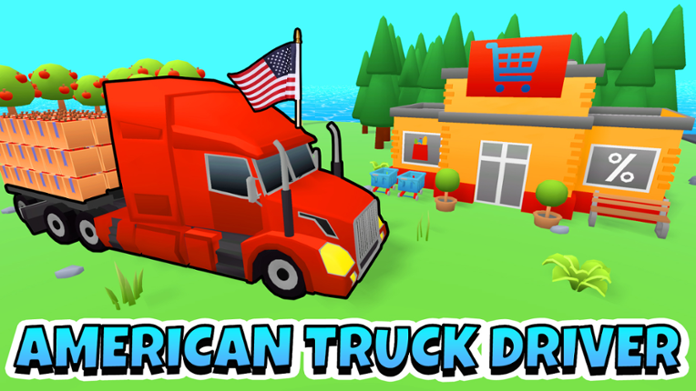 American Truck Driver Game Cover