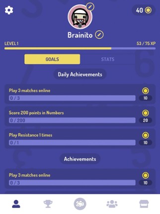 Brainito - Words vs Numbers screenshot