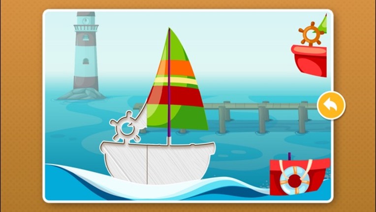 Cars &amp; Vehicles Puzzle Game for toddlers HD - Children's Smart Educational Transport puzzles for kids 2+ Image