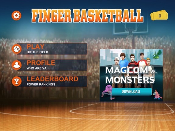 Finger Basketball by Zelosport screenshot